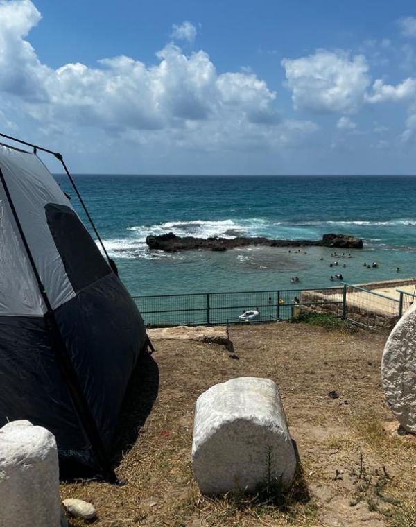 תמונה של חניון לילה גן לאומי אכזיב - למטייל בישראל (טיולי)
